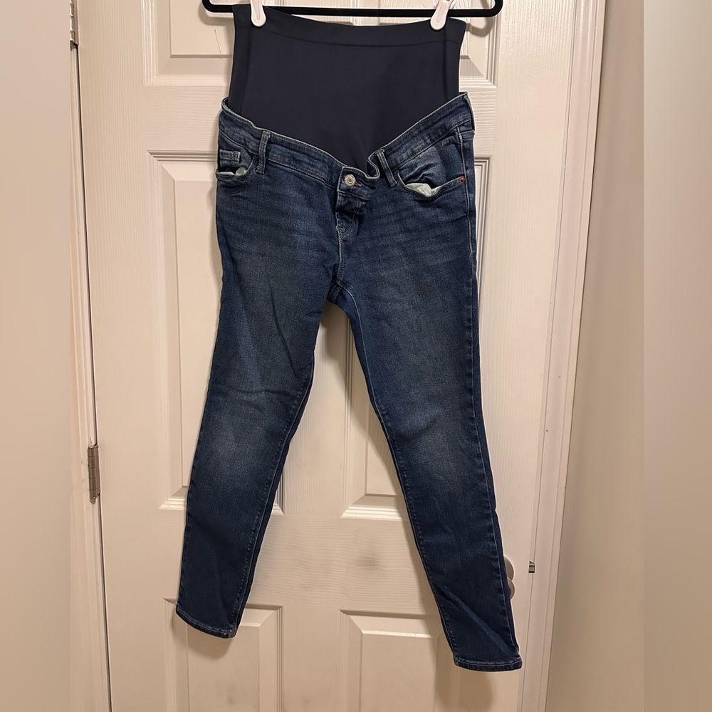 Maternity Old Navy Rockstar Super Skinny Jeans